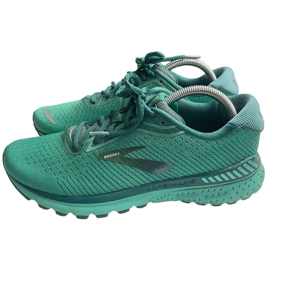 Brooks Adrenaline GTS 20 Women's Running Shoes Trainers Green 1202961B351 Sz 10 - Picture 2 of 14